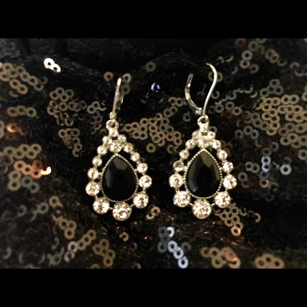 Earrings, Rhinestone